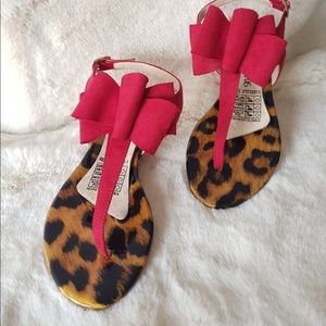 Animal Print Sandal
